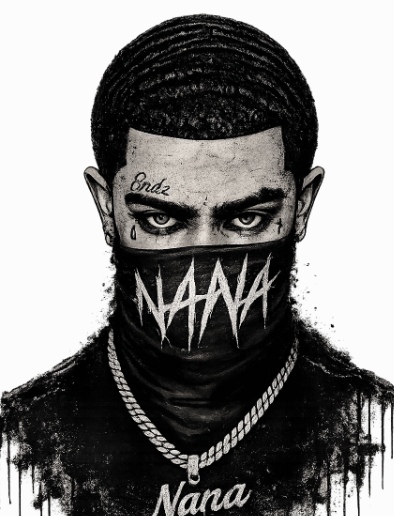 Nana Endz illustrated portrait